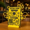 STOJAK OPINII 3D OPINIE GOOGLE Z NFC I QR – SZYBKI I PROSTY SPOSÓB NA ZBIERANIE OPINII! ver. INDYWIDUALNA